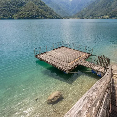 Ledro With Garden And Private Dock Molina di Ledro